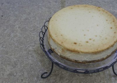 9" Plain Cheesecake