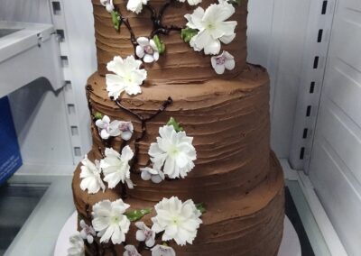 Vegan Chocolate Wedding Cake